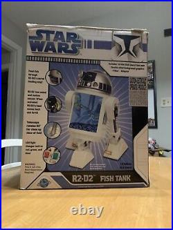 R2-D2 fish tank Star Wars aquarium Gently Used, Original Box And Parts