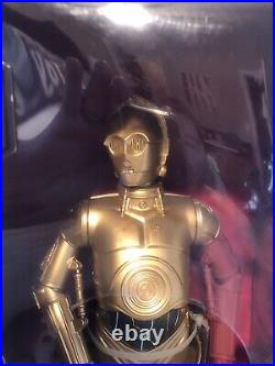 RARE NIB STAR WARS C-3PO Force Awakens Interactive ROBOTIC Droid 16 Thinkway