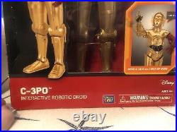 RARE NIB STAR WARS C-3PO Force Awakens Interactive ROBOTIC Droid 16 Thinkway