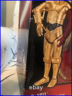 RARE NIB STAR WARS C-3PO Force Awakens Interactive ROBOTIC Droid 16 Thinkway