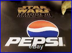 RARE Star Wars LIFE SIZE Yoda Statue (Pepsi) Limited Edition Episode III