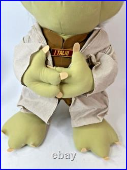RARE Underground Toys 2013 Star Wars Plush Talking Yoda 26 Jumbo Lucasfilm