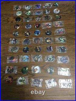 Rare COMPLETE set. 1996 Star Wars Tazos ALL 50 Pogs 31 Still In Wrappers