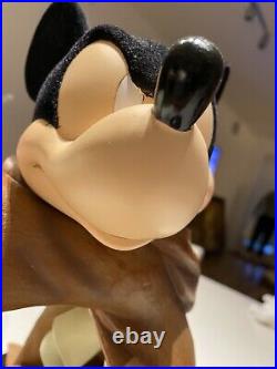 Rare Disney Star Wars Luke Jedi Mickey Mouse Figure Lightup Figurine Collectible