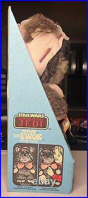 Rare Star Wars Return of the Jedi Paploo Stuffed Ewok Figure New in box