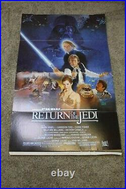 Rare Star Wars Theater Standup Standee Lobby Poster Return Of The Jedi 5c2