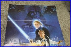 Rare Star Wars Theater Standup Standee Lobby Poster Return Of The Jedi 5c2