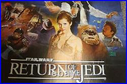 Rare Star Wars Theater Standup Standee Lobby Poster Return Of The Jedi 5c2