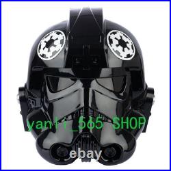 Replica Star Wars Imperial Starfighter Pilot Helmet Cosplay Prop Resin Halloween
