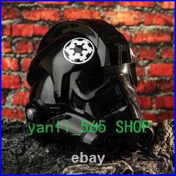 Replica Star Wars Imperial Starfighter Pilot Helmet Cosplay Prop Resin Halloween