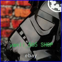 Replica Star Wars Imperial Starfighter Pilot Helmet Cosplay Prop Resin Halloween