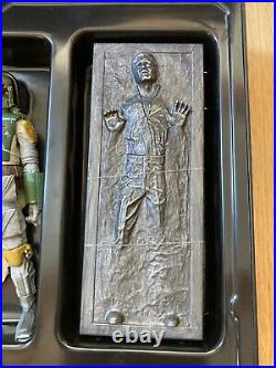 SDCC / Celebration 2013 Boba Fett with Han Solo in carbonite Black Series
