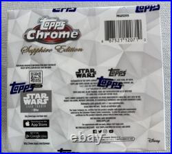 SEALED Topps Chrome 2023 Star Wars Return of the Jedi Sapphire Factory New Box