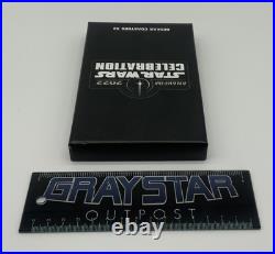 STAR WARS CELEBRATION 2022 Mandalorian Beskar coaster set