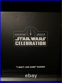 STAR WARS CELEBRATION ANAHEIM 2022 Anakin I Don't Like Sand Zen Garden