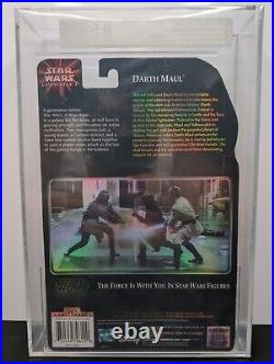 STAR WARS CELEBRATION Chicago 2019 Darth Maul Hasbro Black Series AFA Graded 8.5