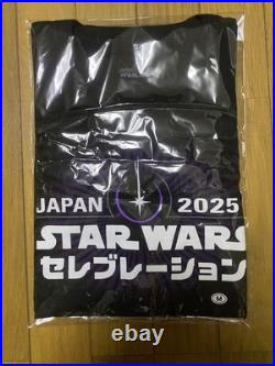 STAR WARS Celebration Japan 2025 T-shirt Exclusive T-Shirt M Size New Official STAR WARS Celebration Japan 2025 T-shirt Exclusive T-Shirt M Size New Official