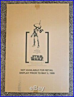 STAR WARS Episode 1 LIFE SIZE Pit Droid Display BRAND NEW IN BOX NIB no reserve