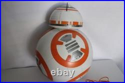 STAR WARS HERO DROID BB-8 FULLY INTERACTIVE REMOTE REAL LIFE SIZE WithREMOTE-READ