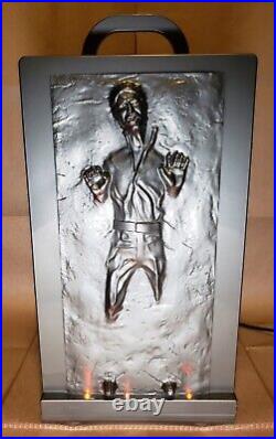STAR WARS Han Solo Cooler & Warmer Trapped in Carbonite 12L Mini Fridge WORKING