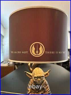 STAR WARS Jedi Master Yoda Masterpiece Tabletop Lamp Ltd Ed