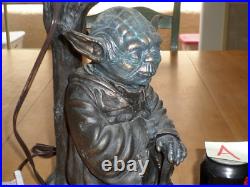STAR WARS Jedi Master Yoda, Masterpiece Tabletop Lamp, Ltd. Ed. 22 TALL