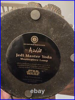STAR WARS Jedi Master Yoda Masterpiece Tabletop Lamp Ltd Ed. Read