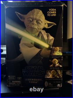 STAR WARS Legendary interactive Jedi Master Yoda, Collector Box Edition