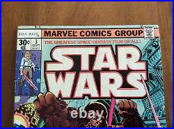 STAR WARS Marvel VINTAGE Comic Lot of 5 (# 1,2,3,4,5) See Pictures