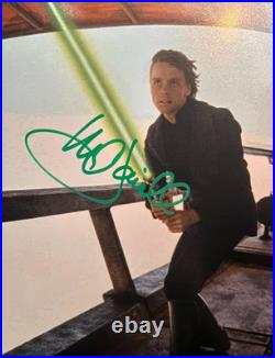 STAR WARS Signed (Mark Hamill Luke Skywalker) 8x10 Authentic Autograph withCOA