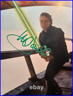 STAR WARS Signed (Mark Hamill Luke Skywalker) 8x10 Authentic Autograph withCOA