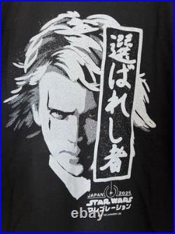 STAR WARS T-Shirt Star Wars Celebration Japan 2025 size XL Short Sleeve STAR