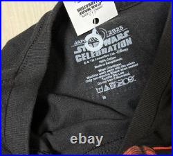 STAR WARS T-Shirt Star Wars Celebration Japan size M Short Sleeve STAR WARS STAR
