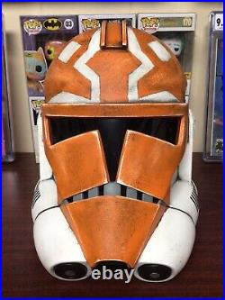 SamoilovART Star Wars Ahsoka 332nd Clone Trooper Custom Helmet Clone Wars