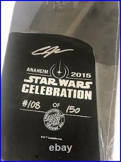 Santa Cruz Star Wars Celebration 2015 Skateboard Deck 2015 Signed by the Artist