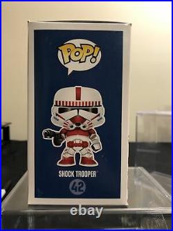 Shock Trooper #42 Star Wars Celebration Exclusive with Funko Pop Protector