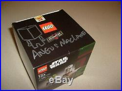 Signed Lego Star Wars Celebration V Bounty Hunter Cube Dude C5 Le Sealed New