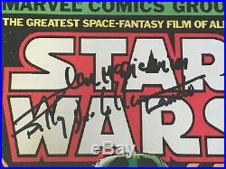Signed STAR WARS #1 1977 CGC 6.0 by 4 Cast MCDIARMID, WILLIAMS, MAYHEW & DANIELS
