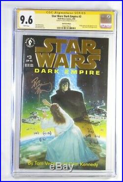 Signed Star Wars 1-6 Dark Empire Vol. I CGC SS 9.6/8 WP 1993 Gold Foil Edition