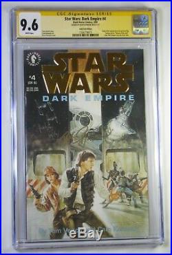 Signed Star Wars 1-6 Dark Empire Vol. I CGC SS 9.6/8 WP 1993 Gold Foil Edition