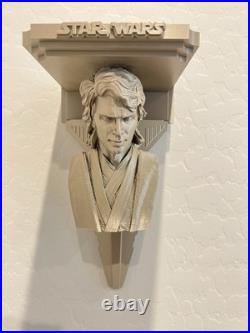 Star Wars 10 pcs Wall Shelf Collection Darth Vader Luke Skywalker Stormtrooper