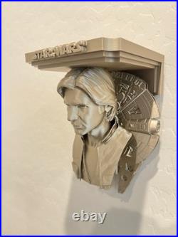 Star Wars 10 pcs Wall Shelf Collection Darth Vader Luke Skywalker Stormtrooper