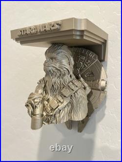 Star Wars 10 pcs Wall Shelf Collection Darth Vader Luke Skywalker Stormtrooper