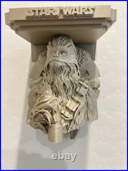 Star Wars 10 pcs Wall Shelf Collection Darth Vader Luke Skywalker Stormtrooper