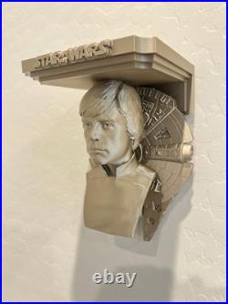 Star Wars 10 pcs Wall Shelf Collection Darth Vader Luke Skywalker Stormtrooper