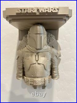 Star Wars 10 pcs Wall Shelf Collection Darth Vader Luke Skywalker Stormtrooper