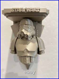 Star Wars 10 pcs Wall Shelf Collection Darth Vader Luke Skywalker Stormtrooper