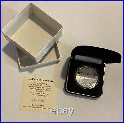 Star Wars 15th Anniversary Limited Edition Coin 1992 jewel box sealed -B8