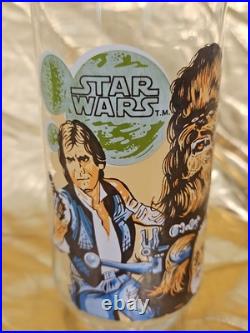 Star Wars 1977 IV Burger King Vintage Glasses Set of 3 Star Wars 1977 IV Burger King Vintage Glasses Set of 3