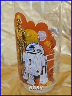 Star Wars 1977 IV Burger King Vintage Glasses Set of 3 Star Wars 1977 IV Burger King Vintage Glasses Set of 3